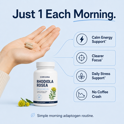 Corvana™ Rhodiola Rosea