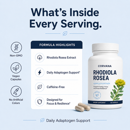 Corvana™ Rhodiola Rosea