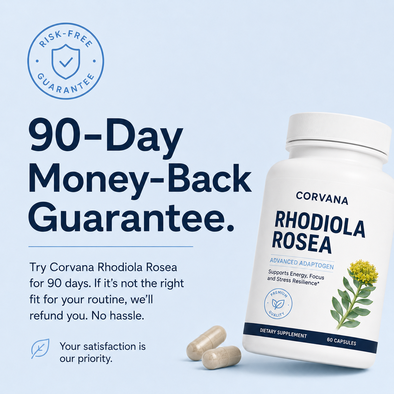 Corvana™ Rhodiola Rosea