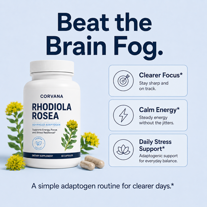 Corvana™ Rhodiola Rosea